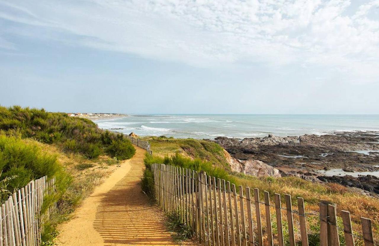 Chalet Pour 6, Residence De Vacances Avec Piscine Brétignolles-sur-Mer Exterior foto
