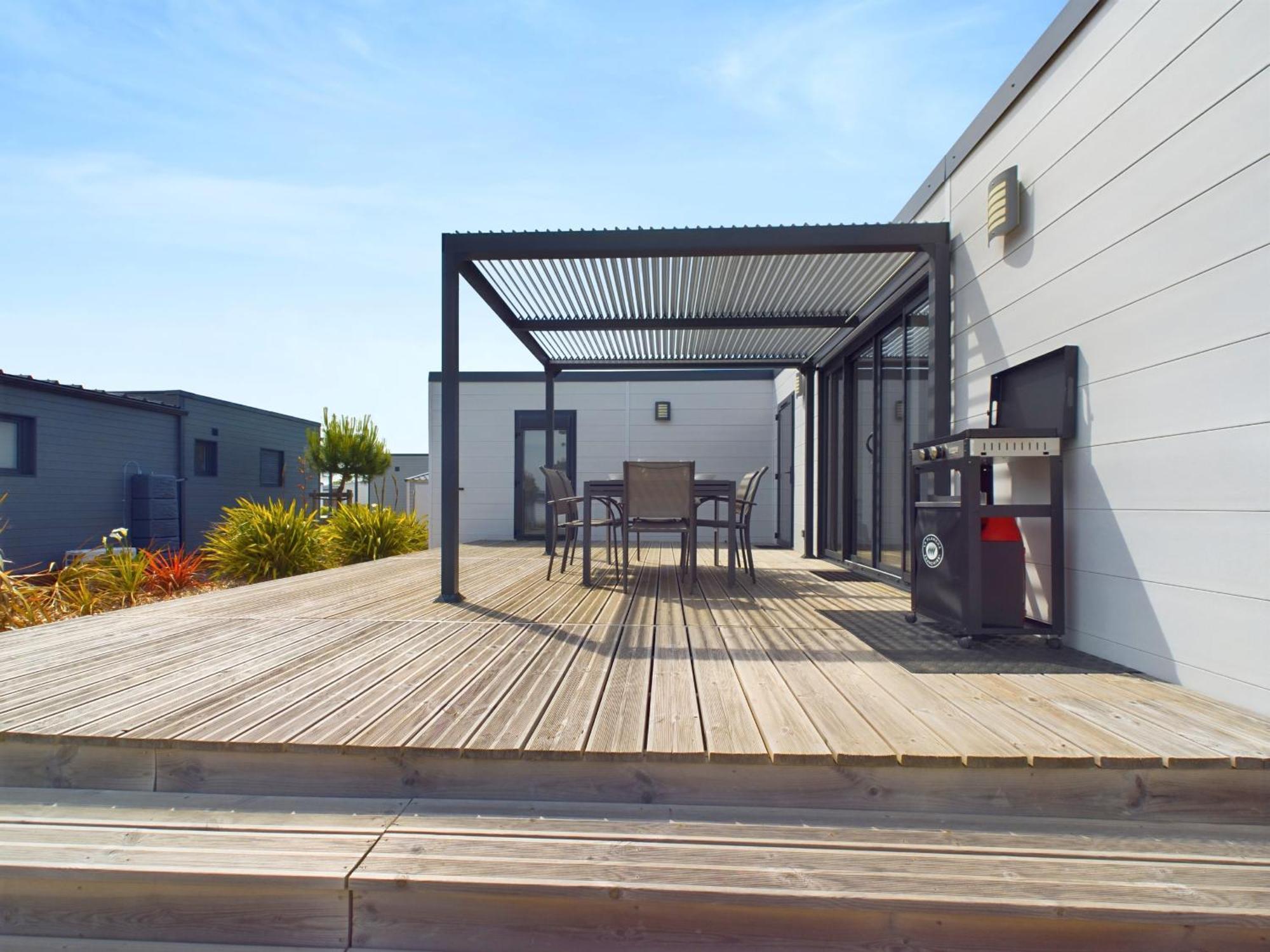 Chalet Pour 6, Residence De Vacances Avec Piscine Brétignolles-sur-Mer Exterior foto
